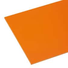 HIPS ORANGE Gloss – 1.5mm X 330mm X 457mm – High Impact Polystyrene ...